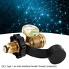 Gas Tank Pressure Gauge QCC Type 1 Converts 5‑100lb Gas