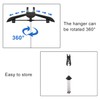 Steamer Hanger Stand with Garment Steamer Ironing Gloves,Garment hanger for