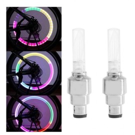 Bicycle Wheel Light, MTB Mountain LED Tire Valve Wheel Light (Single Unit) BL00611 100ea