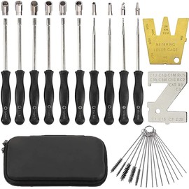 Carburetor Adjustment Tool Kit for 2 Cycle Engines, Tune Up Adjusting Tool for Trimmer Weedeater Chainsaw