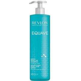 REVLON PROFESSIONAL EQUAVE Shampoo Micelar Detox para todo tipo de cabellos, Enriquecido con Queratina, 485ml