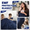 Preboun 108 X 87 Inch Faraday Blanket EMF Protection Flannel