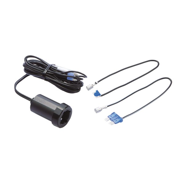 Amon 4957 Power Socket, DC 12V/24V 60W or less, Fuse