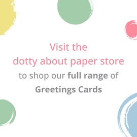 Dotty about Paper Father's Day Card - Cat Dad. Cute, Dog Dad, Pets, Pet card for Dad, Fun, Special Dad, Cat Lovers, Colourful, Envelope Included (3999)