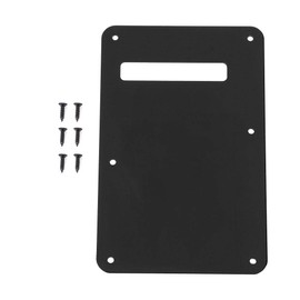 Paul Reed Smith Back Plate for Electric Guitar, Guitar Backplate, Pickguard Guitar Tremolo Spring Cavity Cover Back Plate for St. Style Electric Guitar (Black)