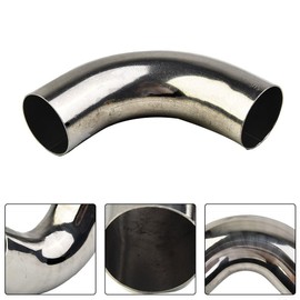 Stainless Steel Exhaust Bend 90 Degree Choose Your Preferred Diameter (38mm)