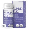 Meditamine Calmadia K2 Mini Tablets Calcium Magnesium Vitamin K 180