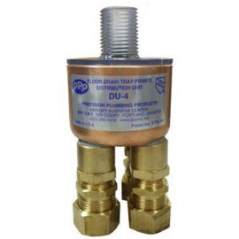 Precision Plumbing Products DU-4-625 4-3/8 in x 1/2 in Trap Primer Valve