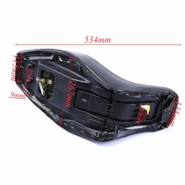 Unbranded Black Foam Seat For ATV Quad Bike 90cc 110cc 125cc 150cc Taotao Coolster Buggy