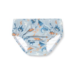 Playshoes UV protection nappy pants, unisex, children's swimming trunks, swimwear, dinosaur allover, 62/68, Dino Allover