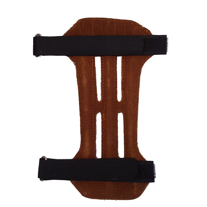 Black Bulls, Ventilated Leather Arc Arm Guard, Forearm Protection