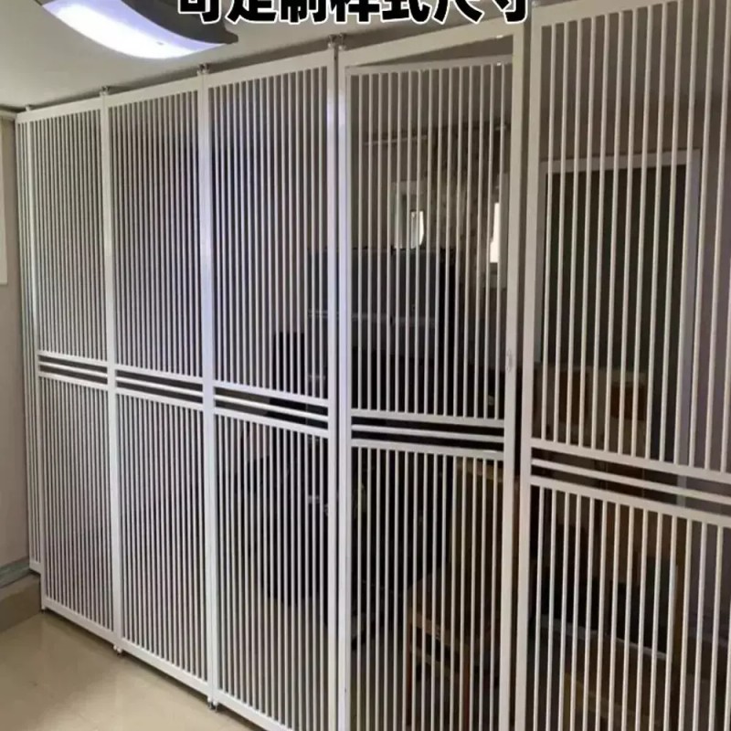 고양이 방묘문 출입문 반려견출입문 슬라이딩문 캣도어 [K. 높이 220 중간