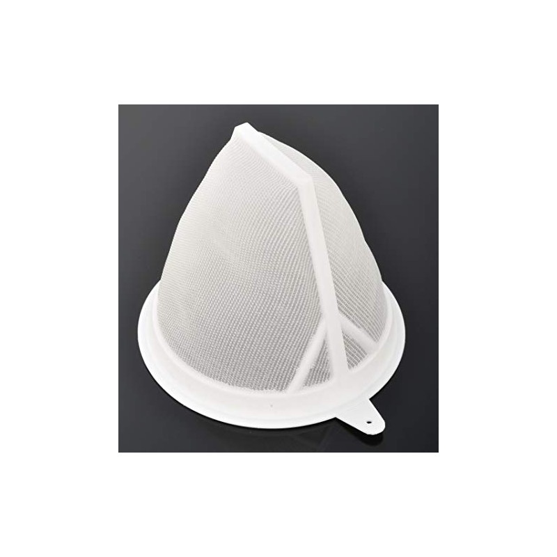 Fackelmann 1 x Permanent Coffee Filter, Plastic, Polypropylene, White, 1