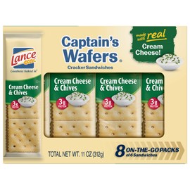Lance Captain's Wafers, Cream Cheese and Chives (40 pk.)