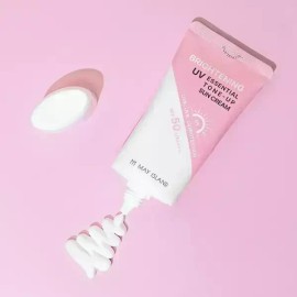 Mei Island 1.+1. 메이아일랜드 UV 에센셜 톤업 브라이트닝 선크림 70ml (총2개)+미니폼클 30ml 2개 증.정 1+1. Mei Island UV Essential Tone-up Brightening Sunscreen 70ml (total 2 pcs) + 2 mini foam cleansers 30ml as a gift.