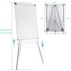 MAKELLO Flip Chart Easel, Magnetic Dry Erase Board with Stand