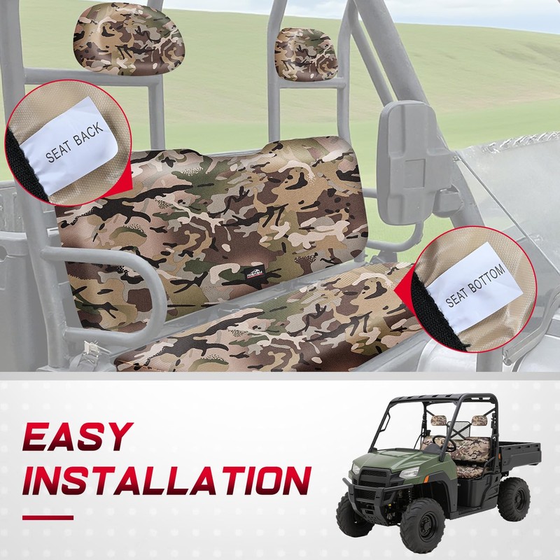 UTV Seat Covers Fit for Polaris Ranger 500 700 800