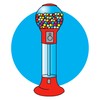 CafePress Gumball Machine Sticker (Bumper 50 pk)