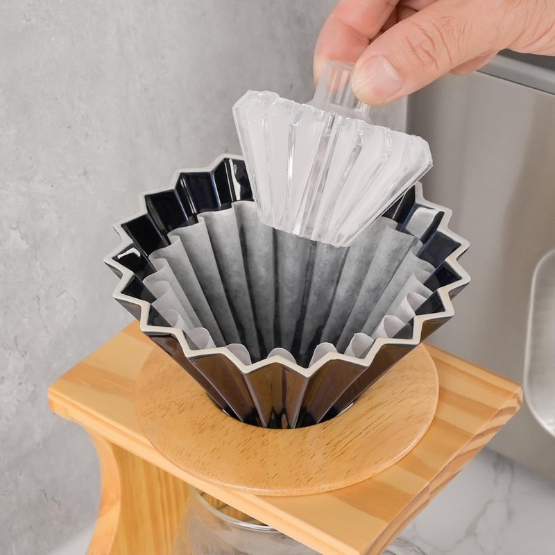 Pour Over Coffee Dripper Paper Filter Assist Tools Paperweight for