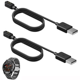 Compatible with LIGE I9M Smart watch Charger, Lamshaw Magnetic USB Charging Cable Replacement Charger Cable Compatible with LIGE I9M 1.3 inch Watch/MorePro FT26 Smart Watch/FITVII FT26 Fitness Tracker
