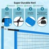 Pool Volleyball Net Set for Inground/Above Ground Pools with Sand-Filled