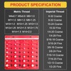 Thread Checker：Nut and Bolt Thread Checker Thread Identifier Gauge Nut