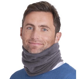 Tough Headwear Neck Warmer - Fleece Neck Gaiter, Winter Face Cover & Ski Scarf - Neck Cover for Men & Women for Cold Weather