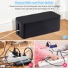 Cable Management Box, 3 Pack Cord Organizer Boxes with 33