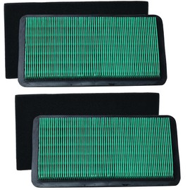2 Pack 17211-Z0A-013 Air Filter 17211-Z3S-003 for Honda GCV530 16 hp and GXV530 16 hp V‑Twin Vertical Shaft Engine Models GCV520 GXV520 GXV530 GXV530U Lawn Mower