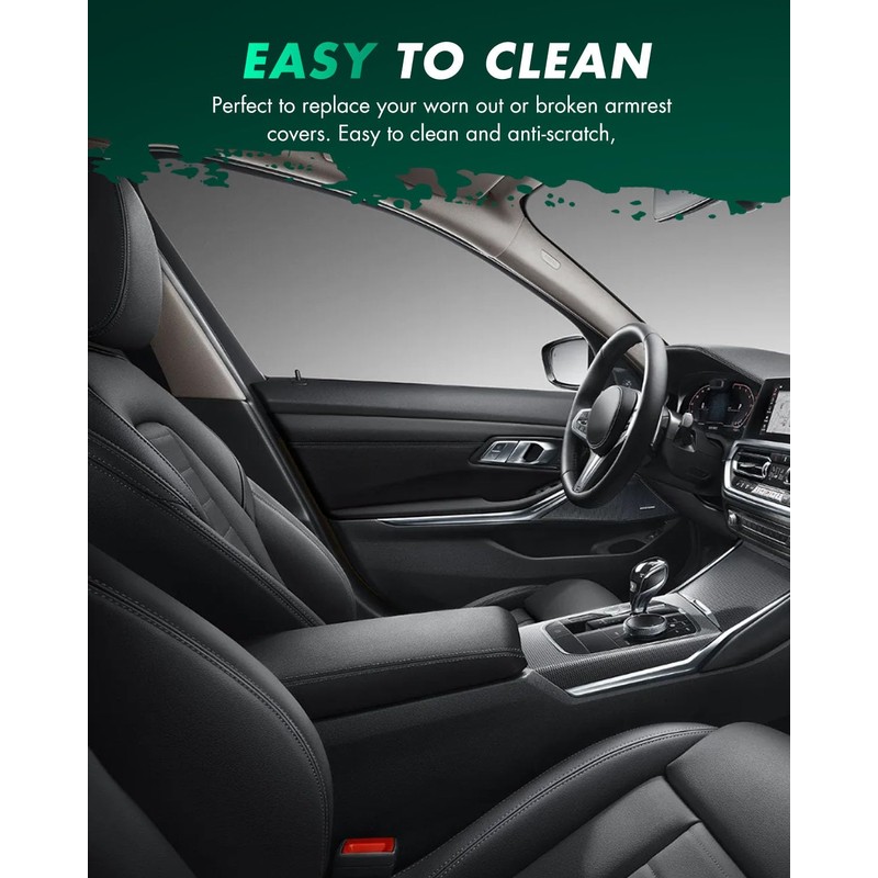 SCITOO Auto Center Console Lid Kit Center Console Cover Replacement