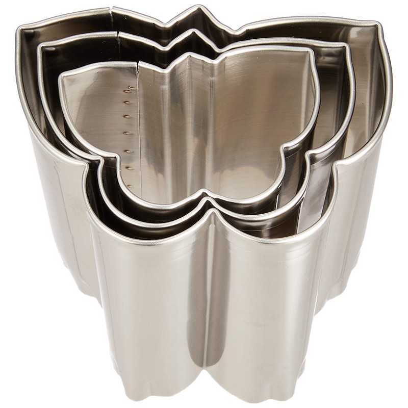 遠藤商事 Professional for Thick Mouth 抜型 Butterfly (3 Pieces, 50-Pack)