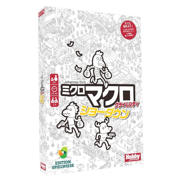 Board Game Micro Macro: Crime City Showdown (Japanese Ver.)