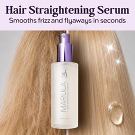 Herstyler Marula Oil Hair Serum | Frizzy Hair Serum for Straightening & Sheen | Fragrant Hair Care Serum for Glossy Tresses | Hair Treatment Serum to 