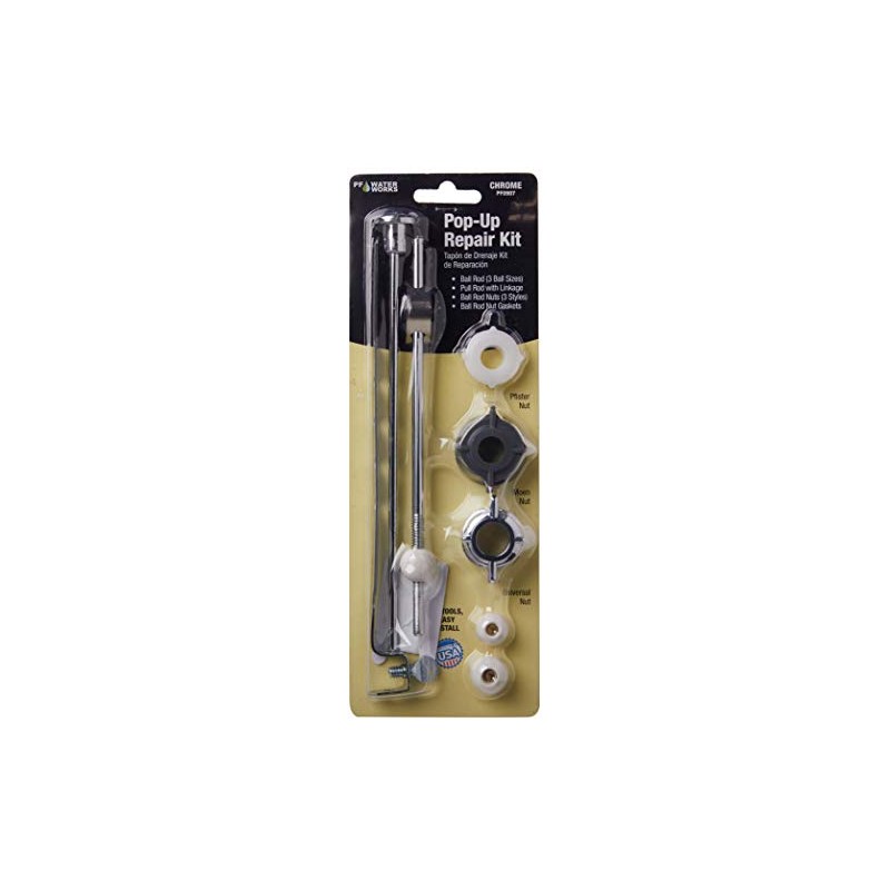 PF WaterWorks PF0907 Pop-Up Drain Repair Kit - Threaded Adjustable