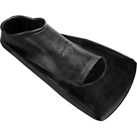 escualo l Aletas de natación l Accesorios natación l Hule Natural l Unisex l Aletas Cortas l Color Negro l Talla 23-25 cm