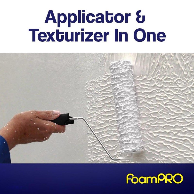 FoamPRO 58 Foam Paint Roller, 9" x 3/8" Honeycomb Foam