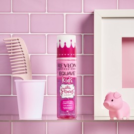 Revlon Professional Equave Kids Princess Look Leave In Conditioner with UVA & UVB Protection (200ml) Gentle Hair Detangler for Girls