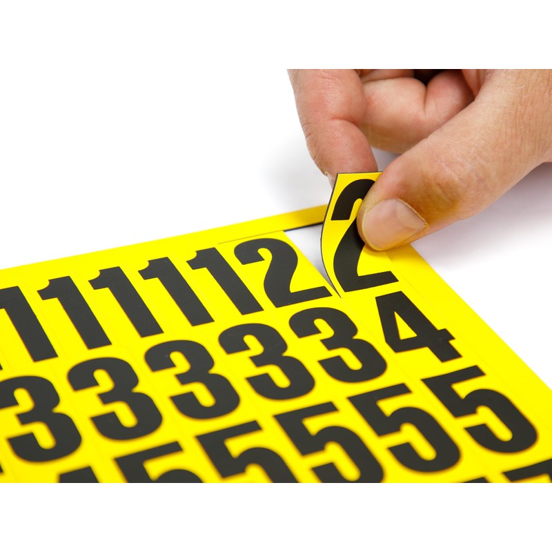 Magnetic Letter and Number Sets, 43mm Tall A-Z and 0-9