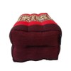 Traditional Thai Kapok Yoga Support Block Cushion Meditation Pillow size