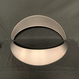 Lemon Hill Avenue Universal Metal Fender Flares Style 1: 4" Wide, 2-piece set (hand-made)