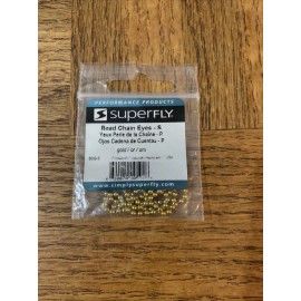 Superfly Bead Chain Eyes Small Gold