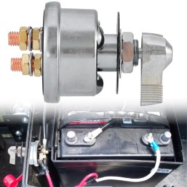 Lotfancy 12V 24V Master Battery Quick Disconnect Power Cut Shut Off Switch Heavy Duty US