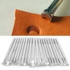 20pcs Multi Shape Leather Stamp Set Metal Pattern Stamp Punching