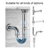 Sink Pipe Drain Extension, Universal Immersion Pipe for Siphon, Siphon