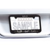 BARON-JEWELRY Faith License Plate Frame Holder - Faith Hope Love