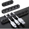 SOULWIT Cable Holder Clips, 3-Pack Cable Management Cord Organizer Clips