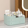 MIUOPUR Makeup Organizer for Vanity, Large Capacity Desk Organizer with