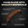 Beardilizer Premium Beard Comb for Men - 100% Natural Black