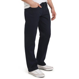 Quiksilver Men's 5 Pocket Straight Fit Stretch Waist Casual Chino Pants, Eclipse