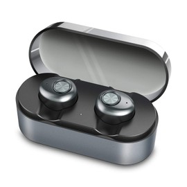 Tzumi True Wireless Earbuds, Black